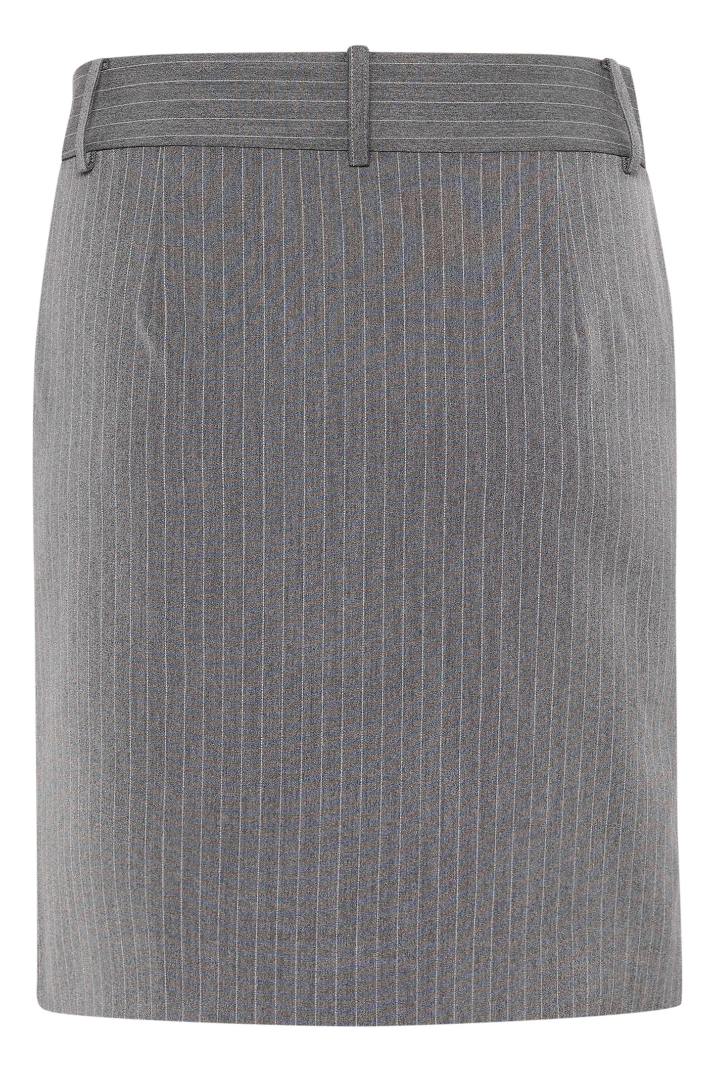 JoelleGZ mel. pinstripe MW skirt - Gestuz